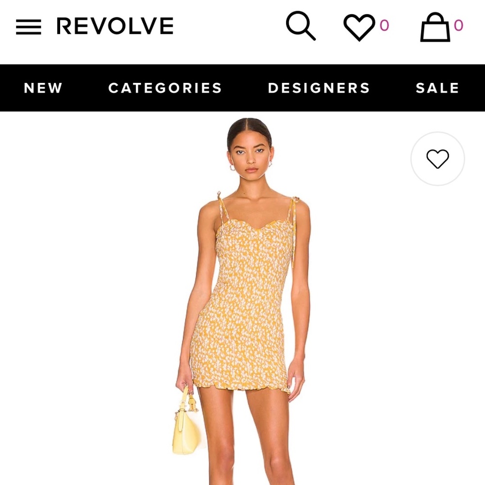 Revolve Itzel Smocked Mini Dress